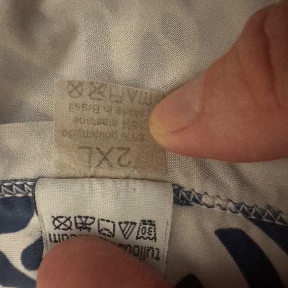 Tulio Square Cut Pouch Swimsuit 2XL runs small ~42-48" waist Gently worn - Picture 6 of 6